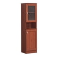 thumbnail image 1 of Contemporary Home Living 63" Red Rectangular Enclosed Storage Kitchen Pantry with Doors, 1 of 4