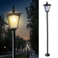 thumbnail image 1 of 63" Vintage Solar Lamp Post Light, Light Outdoor Waterproof with Planter Adjustable Height for Porch Yard Driveway Garden Patio Decoration, 1 of 14