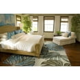 thumbnail image 1 of 63" X 99" Ivory  Wool Rug, 1 of 2