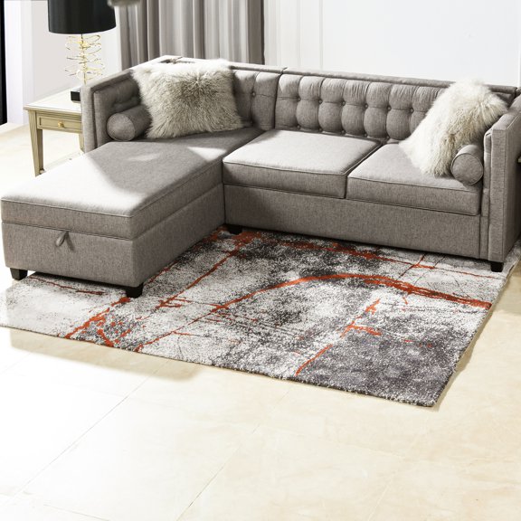 63 in Deep Rug - Webbing Support for Stability - Outdoor Patio - Comfortable Sitting