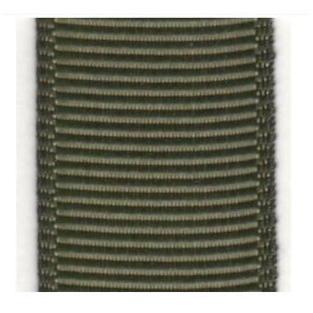 63 in. Grosgrain Ribbon 100 Yards - Olive Drab