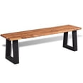 thumbnail image 1 of OnlineGymShop CB23865 57 in. Hallway Bench, Brown & Black, 1 of 1