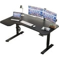 63 x 30 Inches Electric Standing Desk, Height Adjustable Stand Up Table