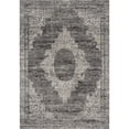 thumbnail image 1 of 63" x 86" Grey Polypropylene Area Rug, 1 of 2