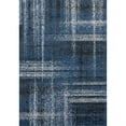 thumbnail image 1 of 63" x 86" Midnight Blue Polypropylene Area Rug, 1 of 2