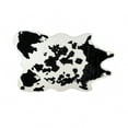 thumbnail image 1 of 63" x 90" Sugarland Black And White, Faux Hide - Area Rug, 1 of 4