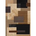 thumbnail image 1 of 63" x 90" Brown Polypropylene Area Rug, 1 of 2