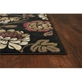 thumbnail image 1 of 63 x 91 in. Black Polypropylene Rug, 1 of 1