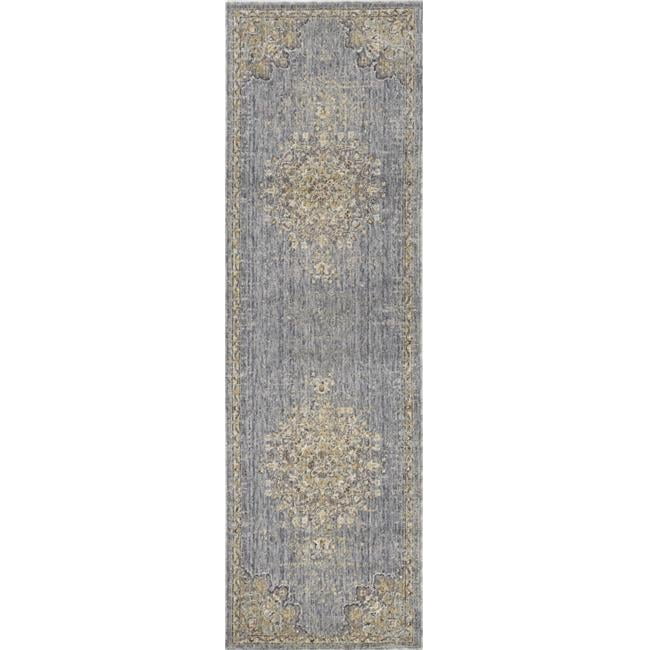 63 x 91 in. Slate Grey Wool Rug - Walmart.com