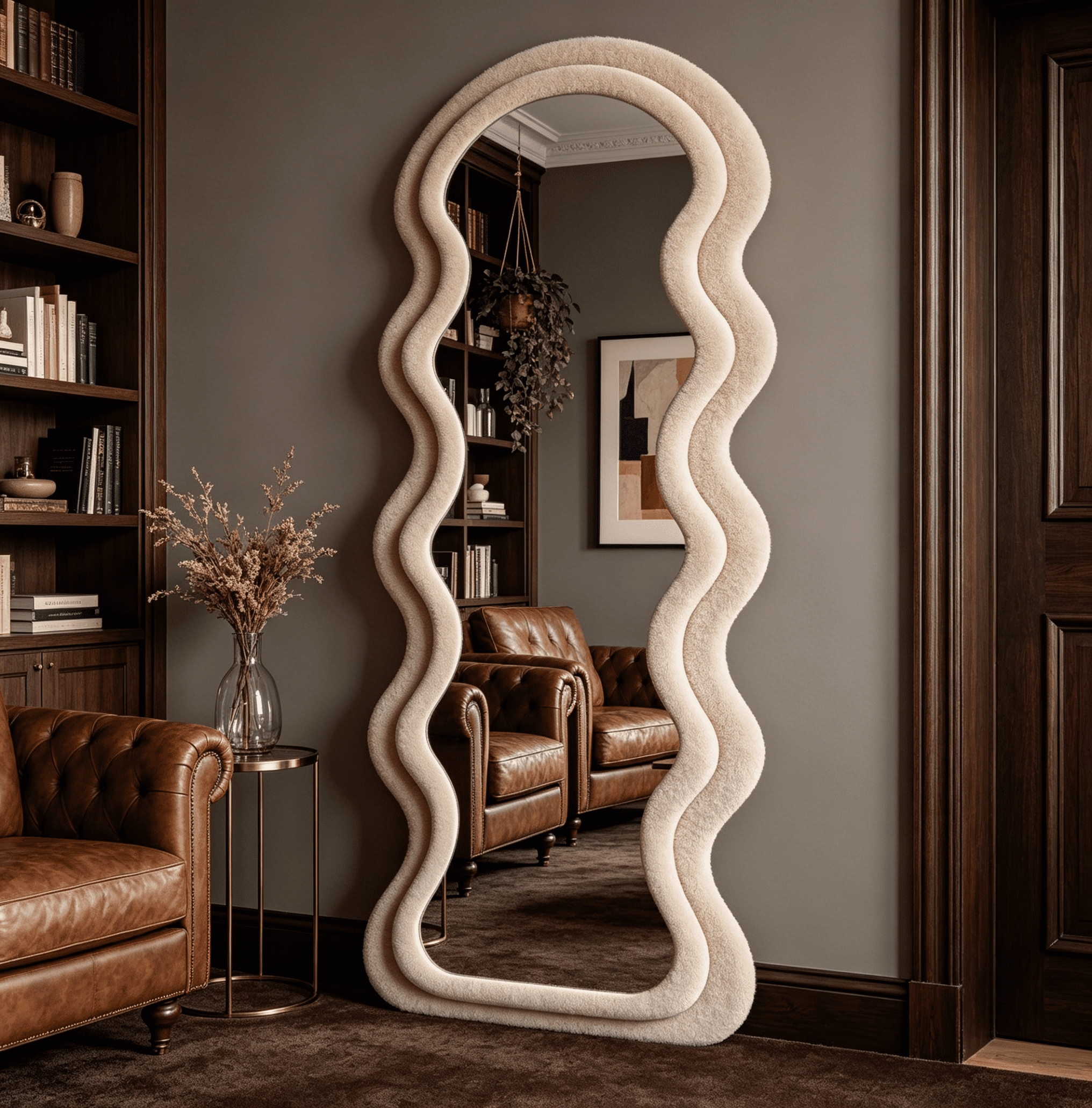 Wave Mirror Home Decor for Stylish Spaces