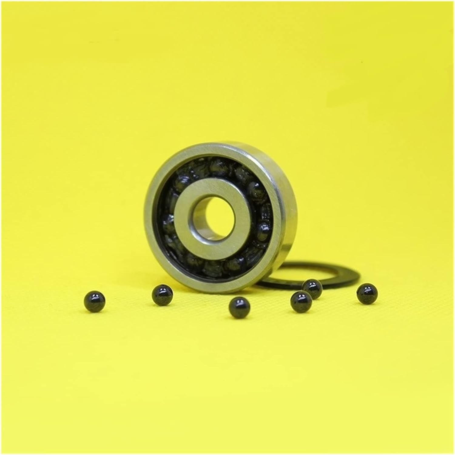 6300 3NC 6300RS 6300HC Hybrid Ceramic Bearing 10 * 35 * 11 mm ABEC-1  Industry Motor Spindle Hybrids Si3N4 Ball Bearings