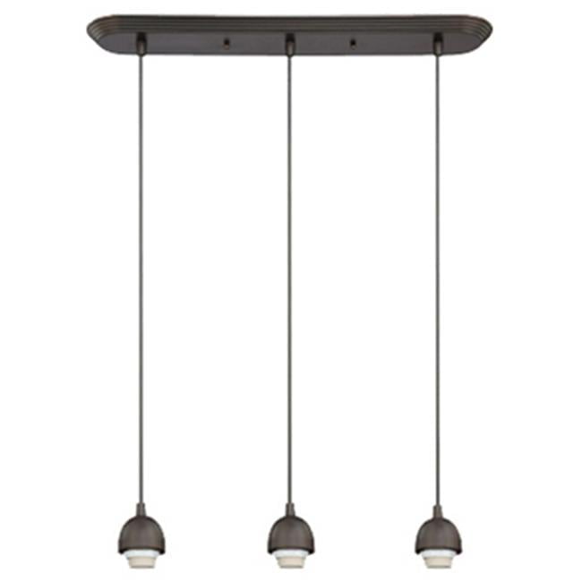 Adjustable Oil Rubbed Bronze Mini Pendant with Glass Shades