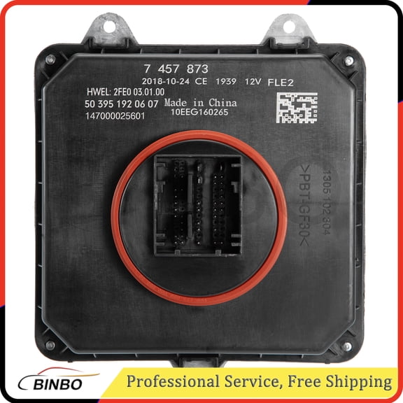 63117457873 LED Headlight Light Driver Control Module Unit