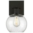 thumbnail image 1 of 63145LEDDLP-MBL-SDG 9.25 in. 9W Port Nine Burgundy LED Wall Sconce, Matte Black, 1 of 1
