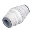 6316 56 00WP2pk5 LIQUIfit Bulkhead Union Fitting, Polymer Body, 1/4