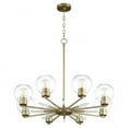 thumbnail image 1 of 6317-8-80 Quorum Lighting Voln - 8 Light Chandelier-24.5 Inches Tall and 32.25 Inches Wide     -Traditional Installation, 1 of 6