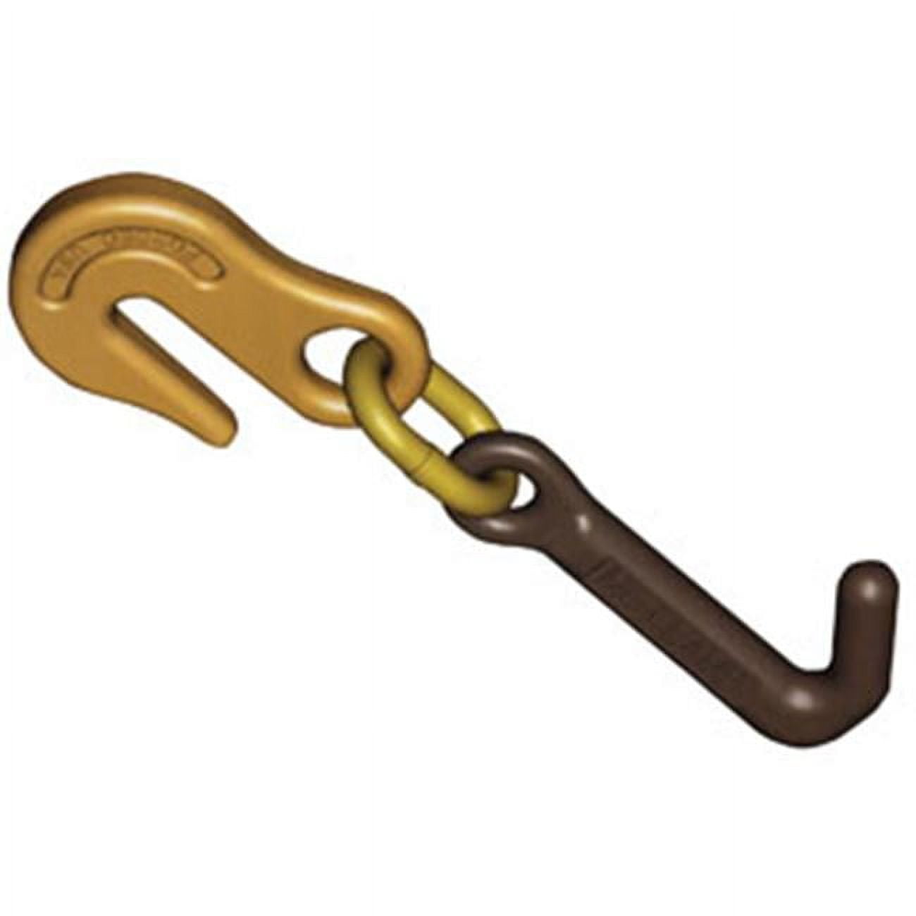 6318 Tie Down J Hook with Grab Hook