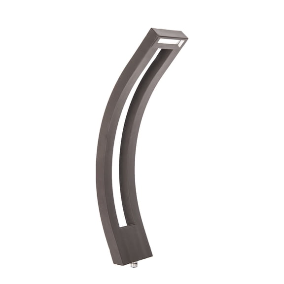 6321-30BZ-WAC Lighting-Slide-12V 3W 3000K 1 LED Area/Path Light in Contemporary Style-5 Inches Wide by 24 Inches High