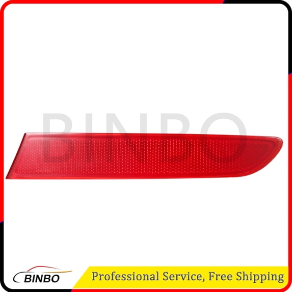 63257352210 Rear Right Bumper Reflector Strip Cover Passenger Side