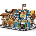 thumbnail image 1 of 632Pcs One Piece Street View Building Blocks Toy Set STEM Construction Toys 4 in 1 Wine House DIY Educational Toys Kids Birthday Gift Party Favors Christmas Gifts For Boys Girls Fans, 1 of 7