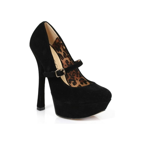633-PAYTON-V 6" Fetish Pump In Velvet Shoe
