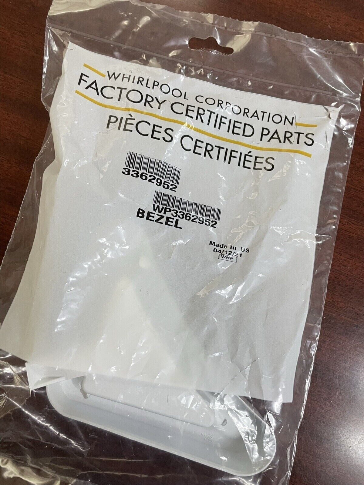 63402 Whirlpool Washer OEM Bleach Dispenser