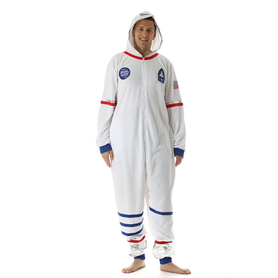 6346-M Just Love Men's Adult Bodysuit / Mens Pajamas (Moon Walker, Large)