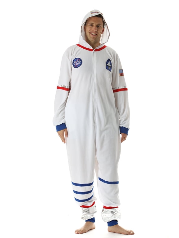 6346-M Just Love Men's Adult Bodysuit / Mens Pajamas (Moon Walker, Medium)