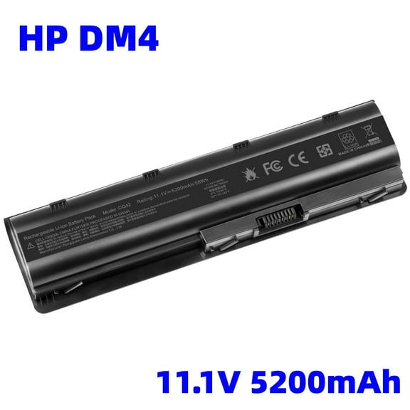 Laptop Battery Replacement forHP Spare 593553-001 593554-001, CQ32 CQ42 CQ43 435 436, DM4 G4 G6 G7 DV3-4000 DV5-2000 DV6-3000 DV7-6000 (5200mAh)