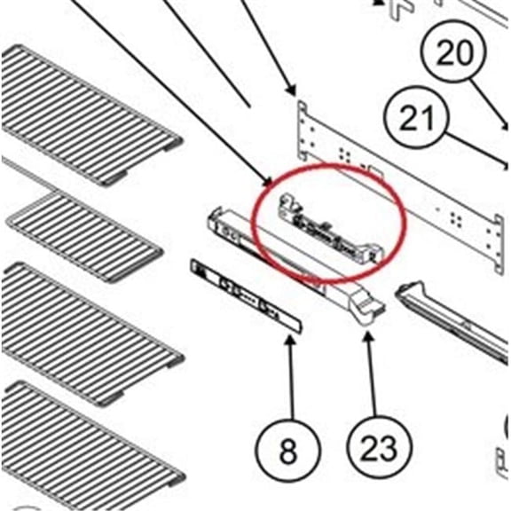 638997 Service Control Board