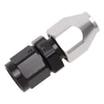 thumbnail image 1 of 639223 - 8 AN Female Swivel to 0.5 in. Tube Adapter - Black & Clear, 1 of 1