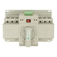 thumbnail image 1 of 63A 110V Dual Power Transfer Switch - Automatic Backup Power Changeover w/Copper Contacts, 2s Conversion for Home/Commercial Use, 1 of 15