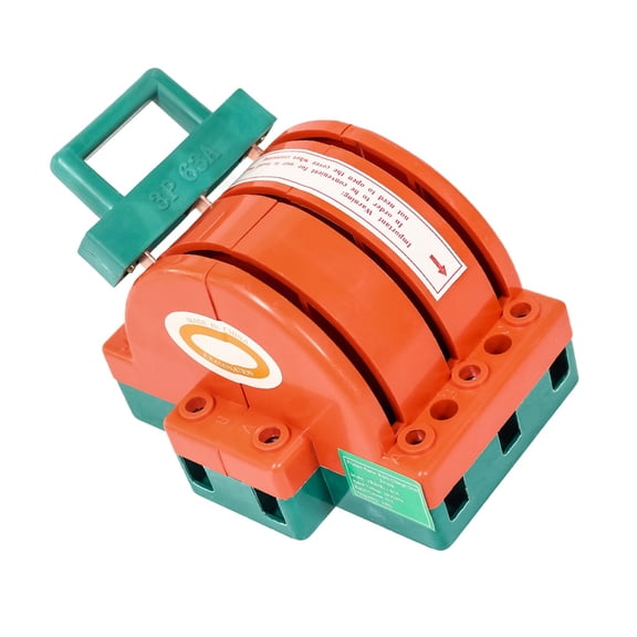 63A 380V 3 Poles Double Throw Switches Safety Disconnect Switches Replacement Industrial Switches Easy to Install