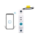 thumbnail image 1 of 63A Din Rail Circuit Breaker Smart Switch Remote Control By For Smart Home 18mm 63A Without Metering Function
--------
,Long Lasting, 1 of 6
