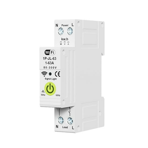 63A WIFI Smart Circuit Breaker for Enhanced Electrical Safety Features