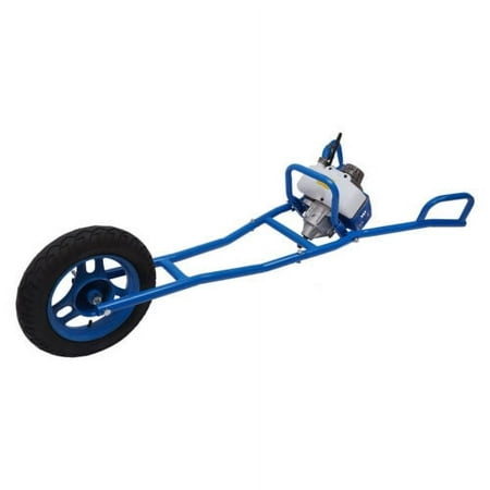 63CC 3HP Gas Powered Post Hole Digger Earth Auger Borer Fence Ground W/ 11" Bit