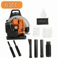 thumbnail image 1 of 63CC Gas Backpack Leaf Blower 2 Stroke Enginee 665CFM 205MPH Ergonomic Harness System Low Vibration and Cruise Control Powerful Gas Blowers for Lawn Yard Care-Gifts for Dad, 1 of 7