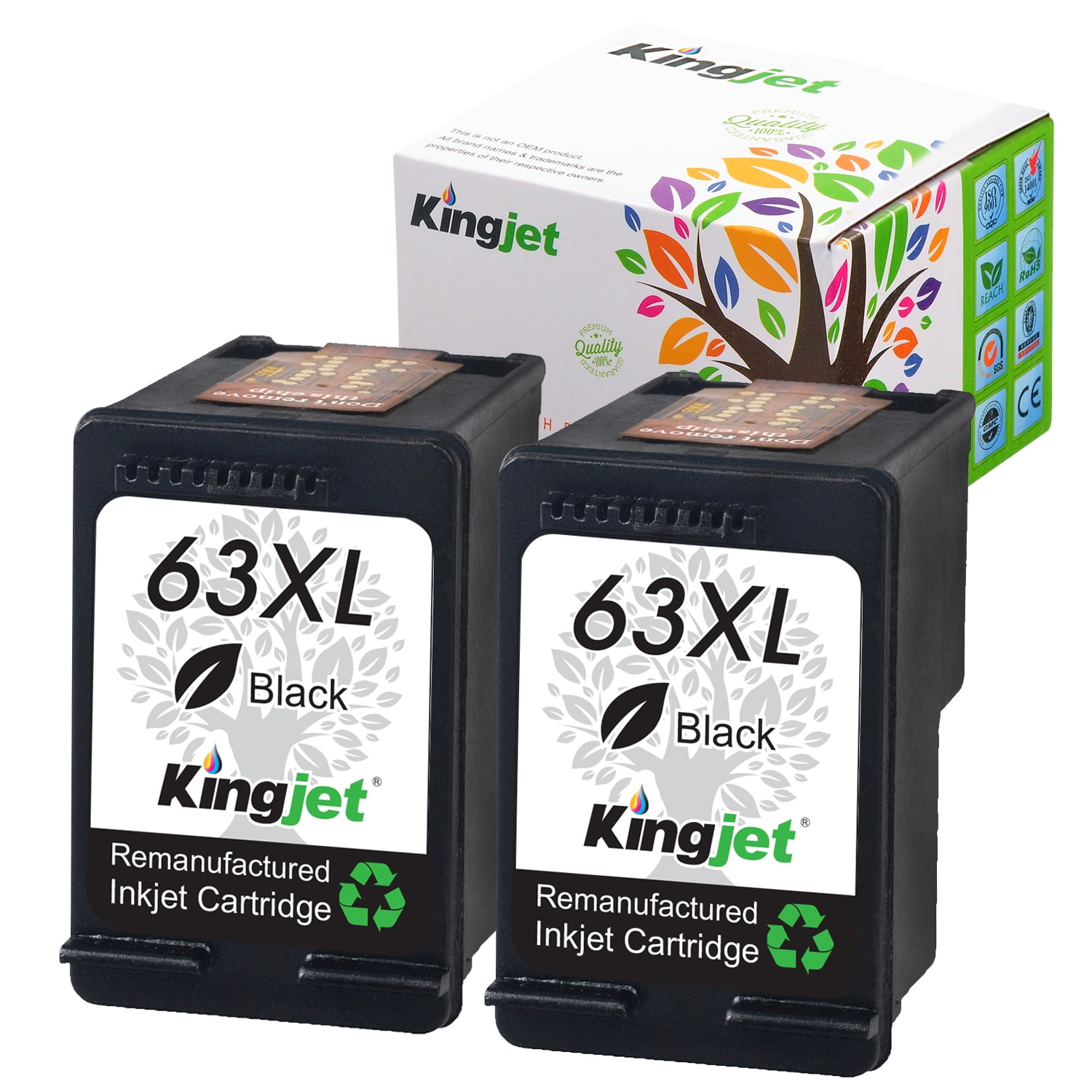 63XL Ink Cartridge for HP 63 Ink Cartridge for HP OfficeJet 3830 4650