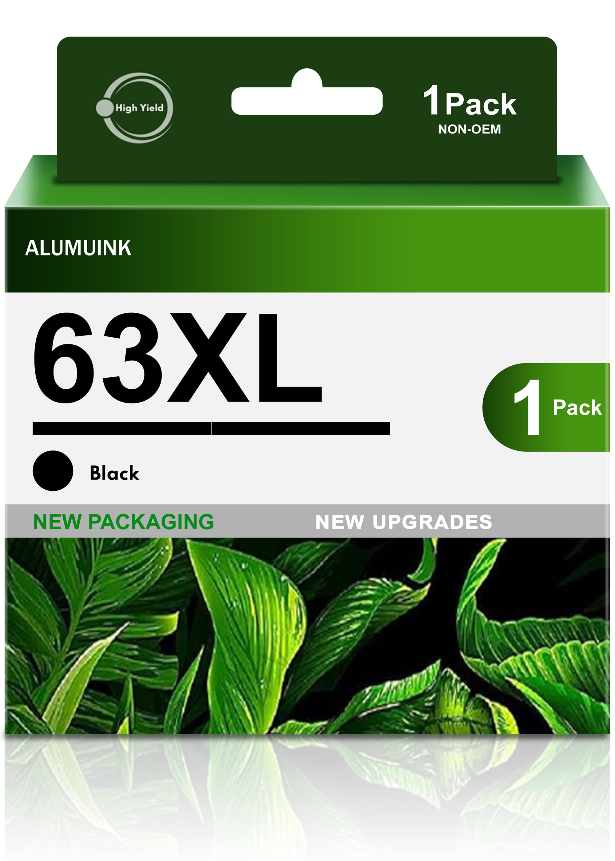 63XL Ink Cartridge High Yield Replacement for HP 63XL Deskjet 2132