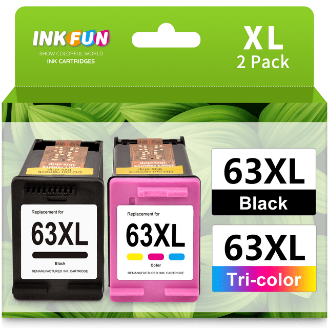 63XL Ink Cartridge for Printer Ink HP 63 XL 63XL Ink Cartridge Black