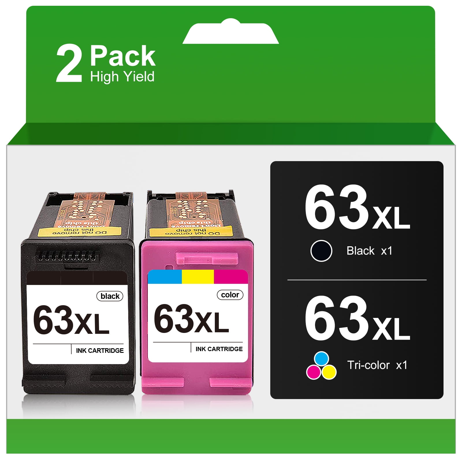 Ink Cartridge For Hp Officejet 5200 63XL Ink Cartridges for HP Printer Ink 63XL 63 XL Ink Cartridge Black