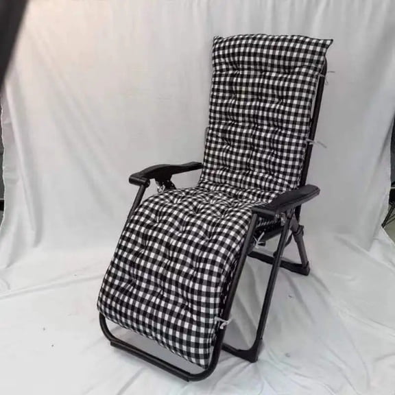 63in Rocking Lounge Chair Cushion Patio Chair Cushion, Chaise Lounger Swing Bench Cushion for Outdoor Indoor Home Office