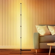 63inch Height Corner Floor lamp LED Standing Lamp for Living Room, Bedroom, Office, Study Room - Warm White
