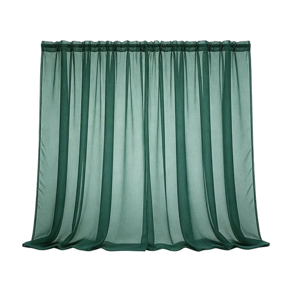 63x106 Inch Outdoor Sheer Curtains,Waterproof Light Filtering Voile,Sheer Sun Shade Curtain for Patio Gazebo Pergola Garden