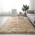 thumbnail image 1 of 63x79 inch /47x63 inch /32x63 inch Super Soft Fluffy Floor Rug Washable Shag Rug Shaggy Area Rug Bedroom Dining Room Anti-skid Carpet Yoga Mat Child Play Mat, 1 of 6