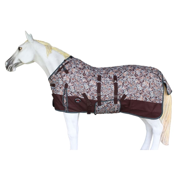 64" 1200D Turnout Waterproof Rain Horse SHEET Light Winter Blanket  395B