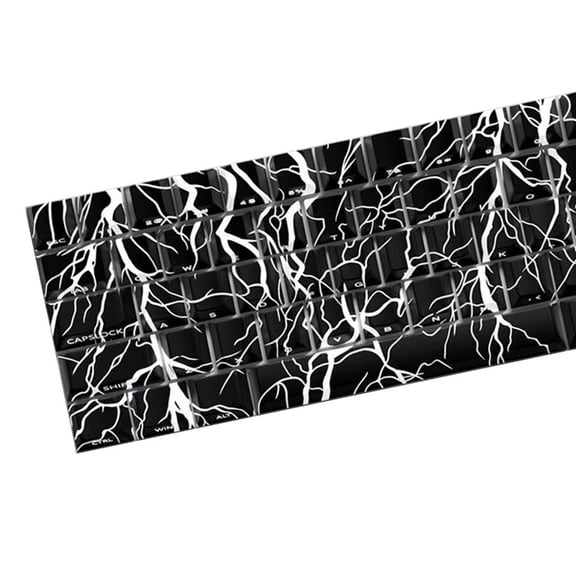 64/74Key Keycaps Customs Keycap Set Side Print Backlit Key Keycaps for 60 61 63 64 65 67 68 Mechanical Keyboards