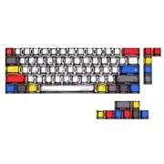 64/74Key Side Print Translucents Keycaps Comics Style Original Profile Sublimations Backlit Keycap for Mechanical Keyboards