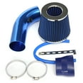 thumbnail image 1 of 64-76mm/3'' Universal Car Cold Air Intake Filter Induction Pipe Power Flow Hose System, 1 of 4