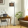 thumbnail image 1 of 64'' Arched/Arc Floor Lamp with Remote Control and Bulb Included, 1 of 11